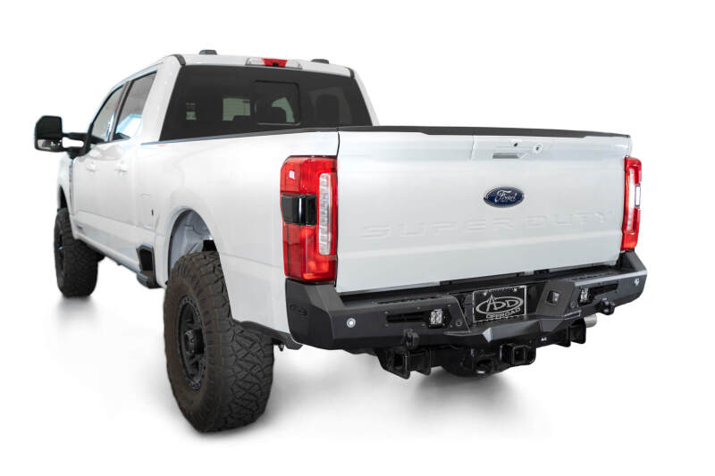Ford Super Duty F250 Rear Bumper - Addictive Desert Designs - Bomber - Hammer Black - `23-`27